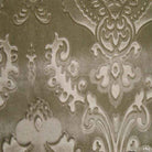 Sand Brocade Damask Velvet Fabric by the Yard - 58 Inch Wide