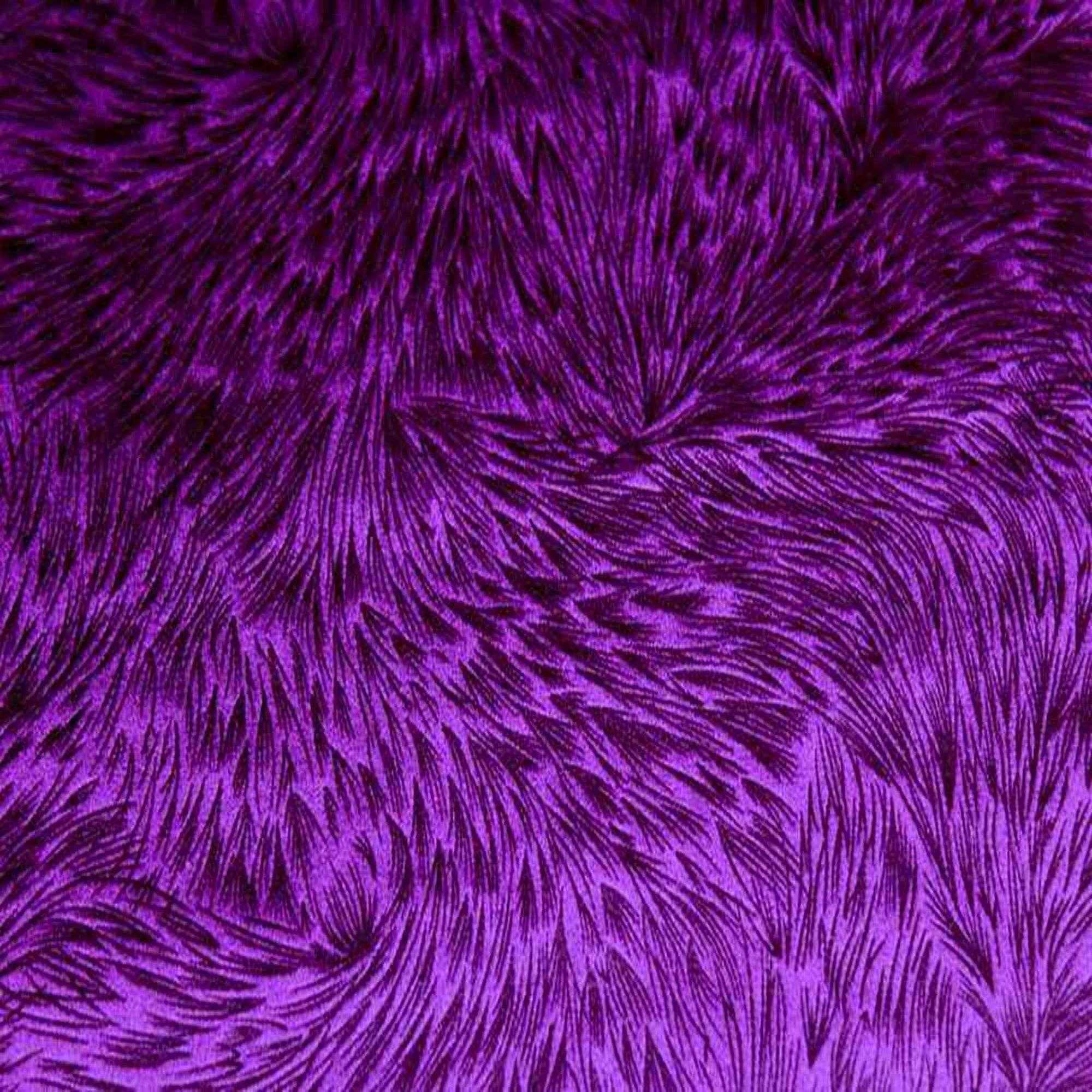Plum Huntsville Brocade Velvet Fabric by the Yard - 72 Inch Wide