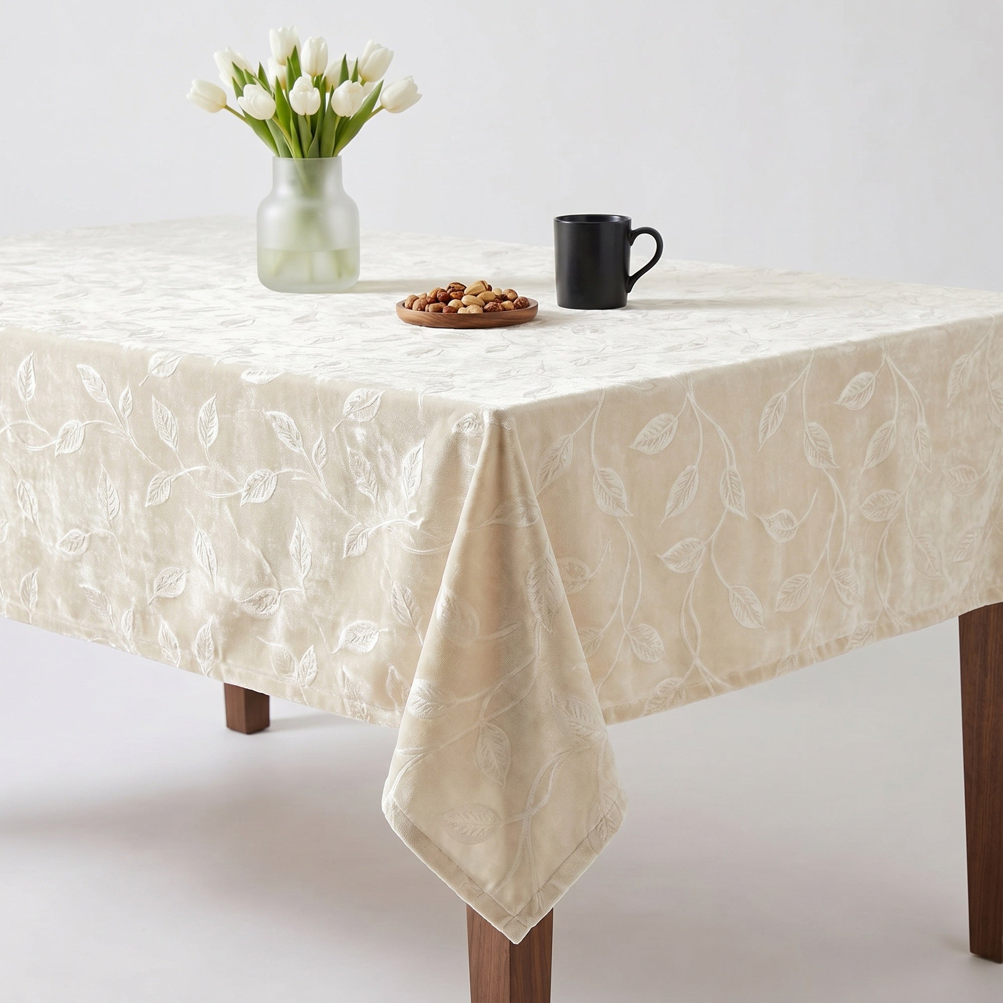 Harvest Trail Ivory Tablecloth