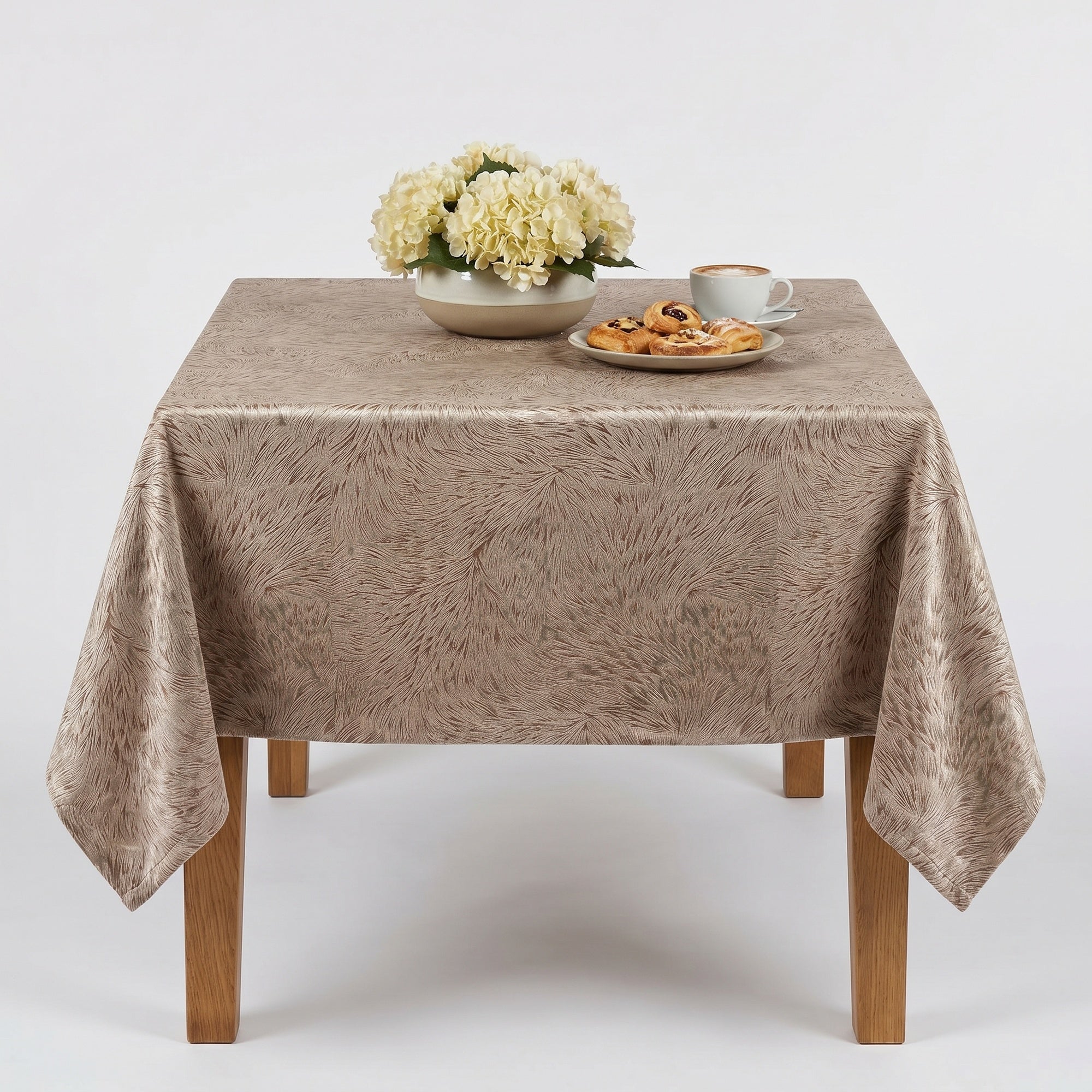 Huntsville Silver Tablecloth