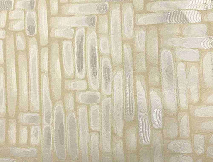 Ivory Catch Jacquard - Custom Tablecloths