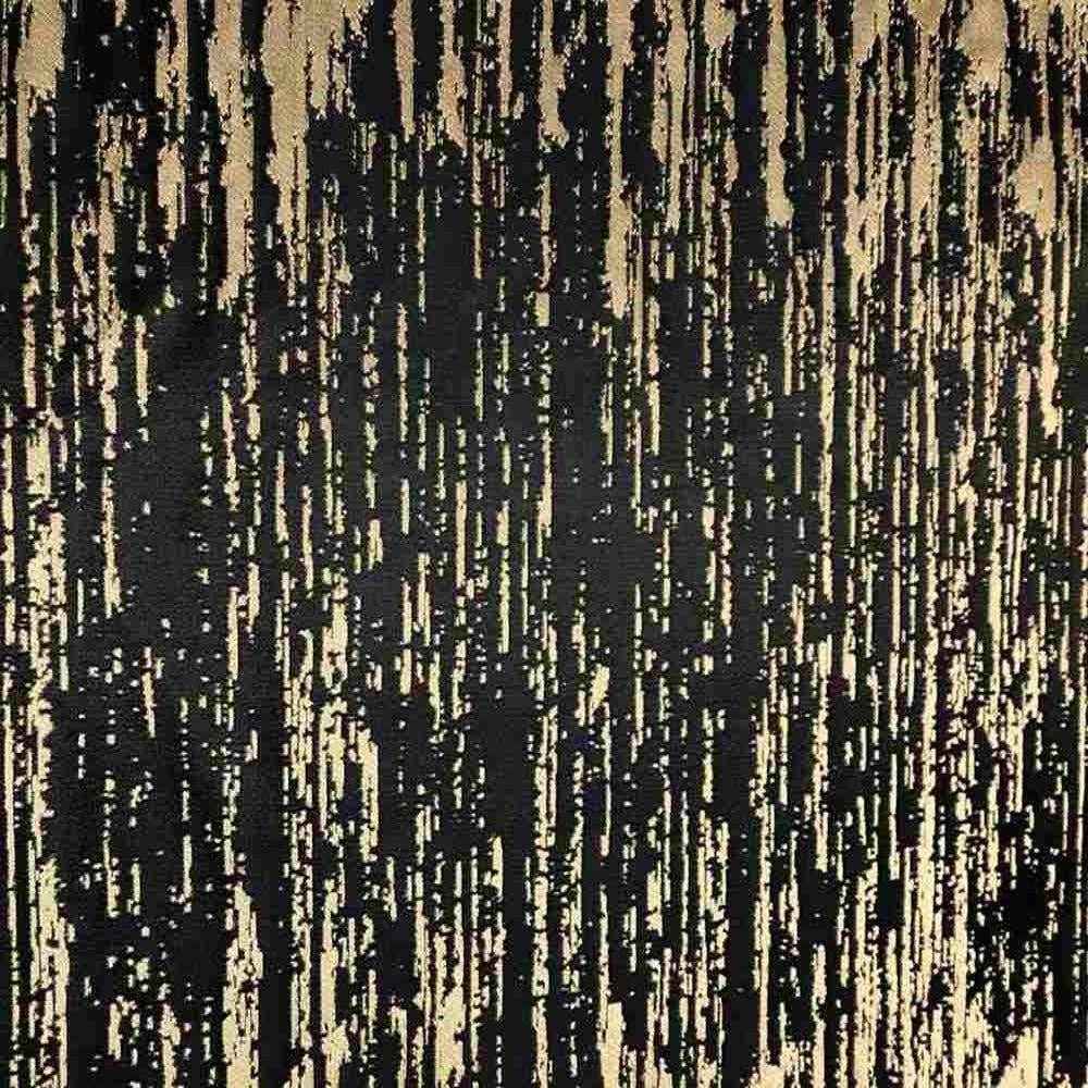 Gold/Black Lanora Jacquard Fabric by the Yard - 118 Inch Wide