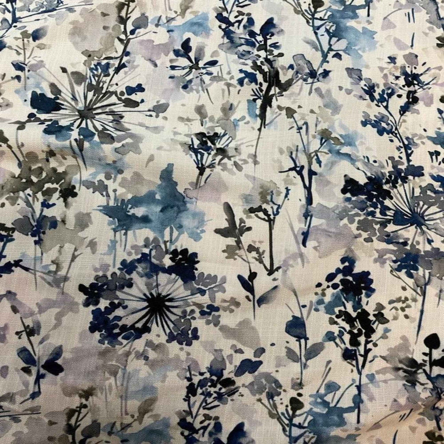 Blue LILY Digital Print - Custom Tablecloths
