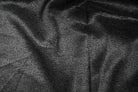 black LUXURY Crushed Fabric by the Yard - 110 Inch Wide