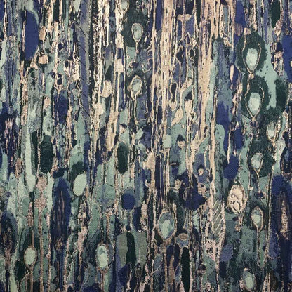 LYNN Jacquard Print Metallic - Tablecloth - Green