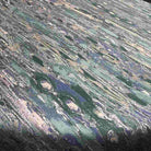 Aqua LYNN Jacquard Print Metallic - Custom Tablecloths