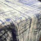LYNSFIELD Jacquard Print Metallic - Tablecloth - Lime - Sample 3x3 Inch