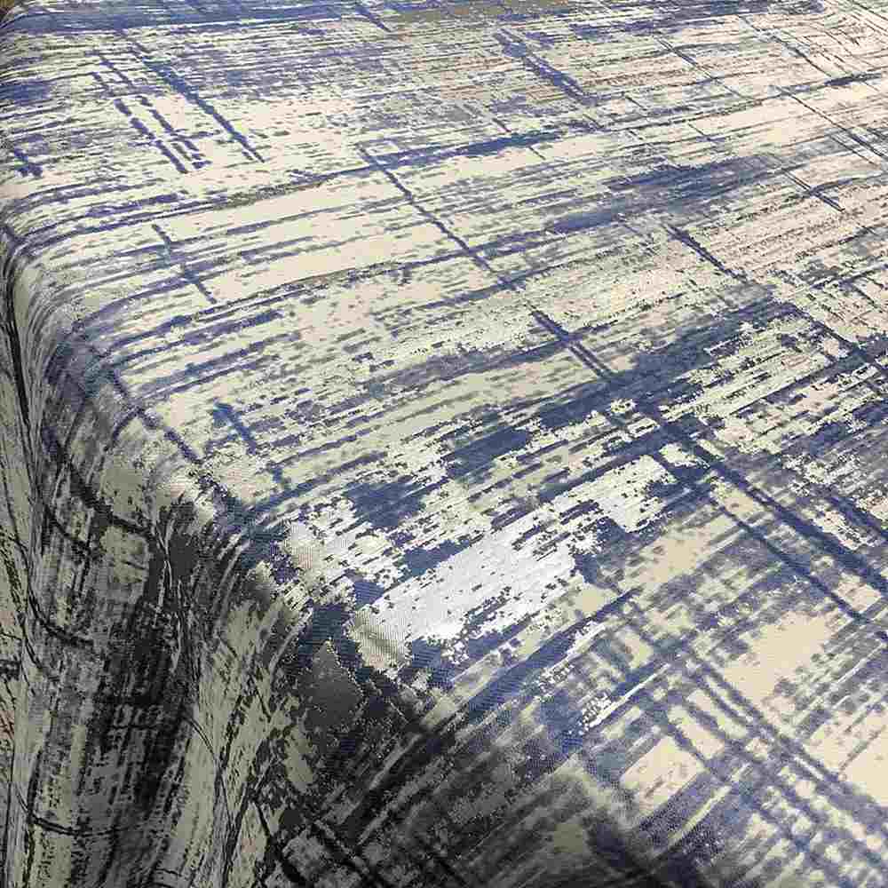 LYNSFIELD Jacquard Print Metallic - Tablecloth - Lime - Sample 3x3 Inch