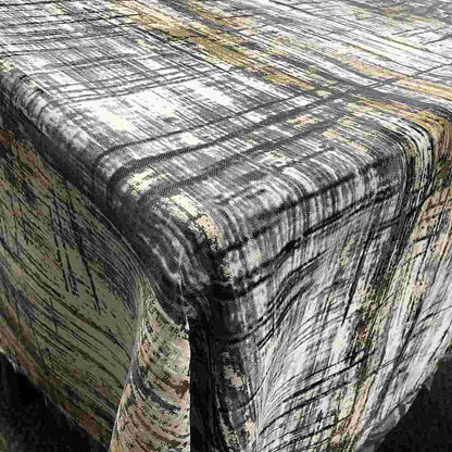 LYNSFIELD Jacquard Print Metallic - Tablecloth - Lime - Sample 3x3 Inch