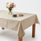 Ladino White Tablecloth