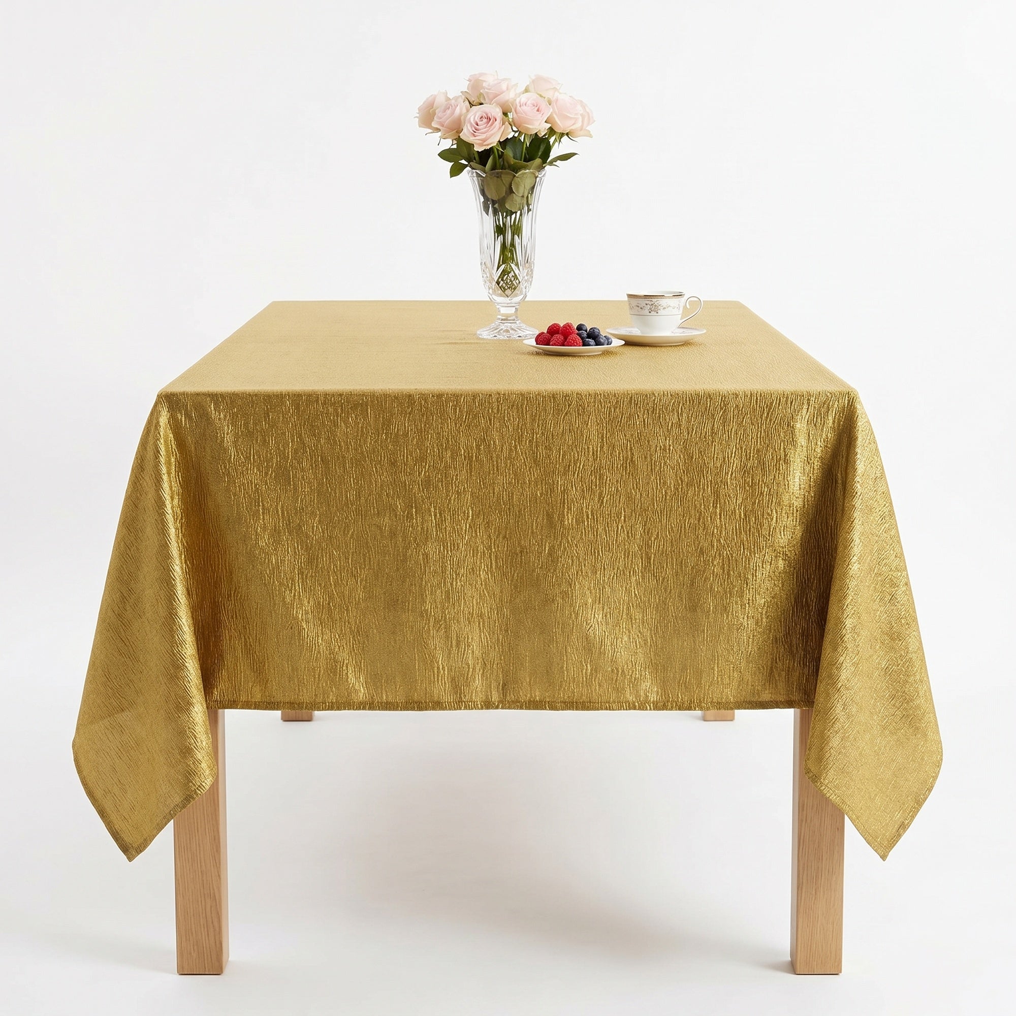 Luxurious Copper Tablecloth