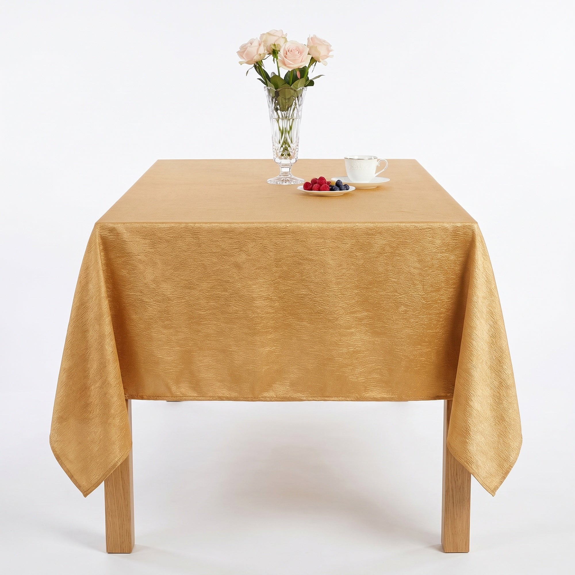 Luxurious Gold Tablecloth