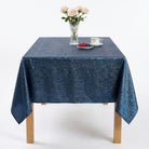 Luxurious Navy Tablecloth