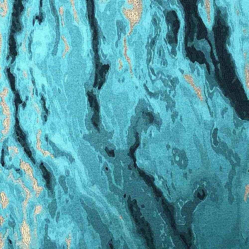 Green Mahwah Metallic Marbleized Fabric - 54 Inch. in Width Fabric by the Yard - 54 Inch Wide