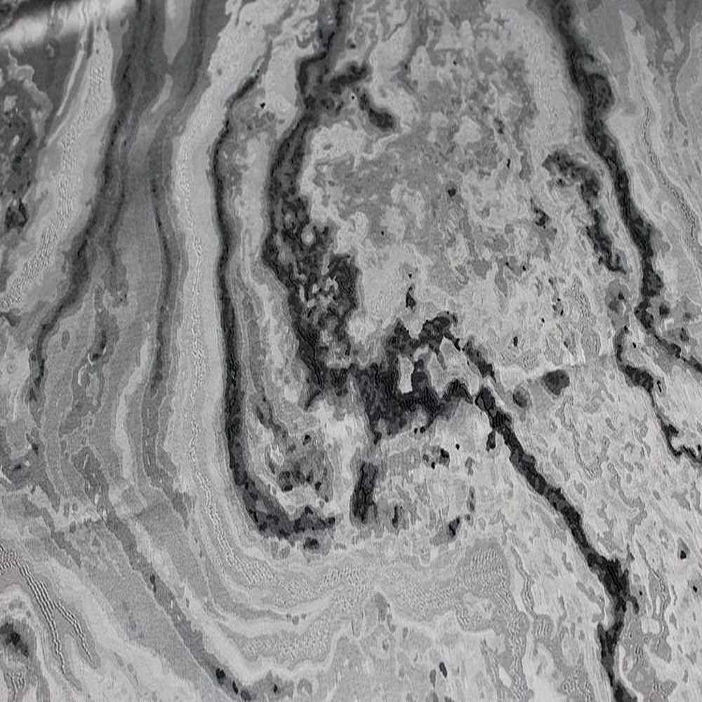 Mahwah Metallic Marbleized - Tablecloth - Onyx