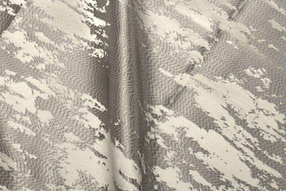 silver MARMORE Jacquard Fabric by the Yard - 118 Inch Wide
