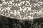 silver MARMORE Jacquard Fabric by the Yard - 118 Inch Wide