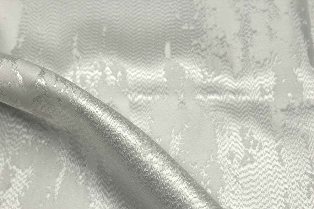 white-gold MARMORE Jacquard Fabric by the Yard - 118 Inch Wide