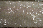 ivory Milton Taffeta Sequin Fabric by the Yard - 54 Inch Wide