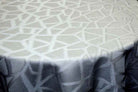 Triangle Jacquard Tablecloth – Crystal