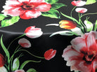 Tropical Tablecloth - Rose/Black