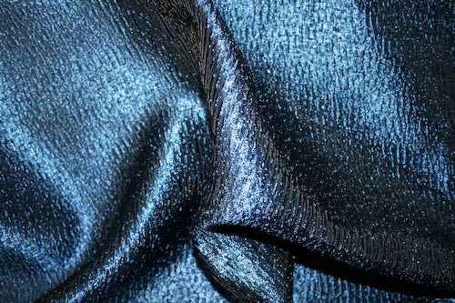Luxurious Crushed Velvet Tablecloth – Navy