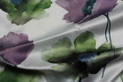 Anthium Floral Print Tablecloth – Plum