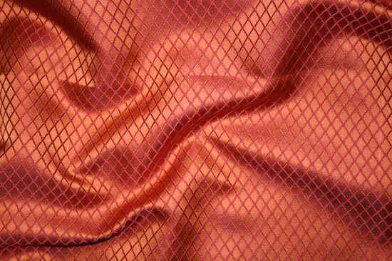 Rene Jacquard Tablecloth – Rust