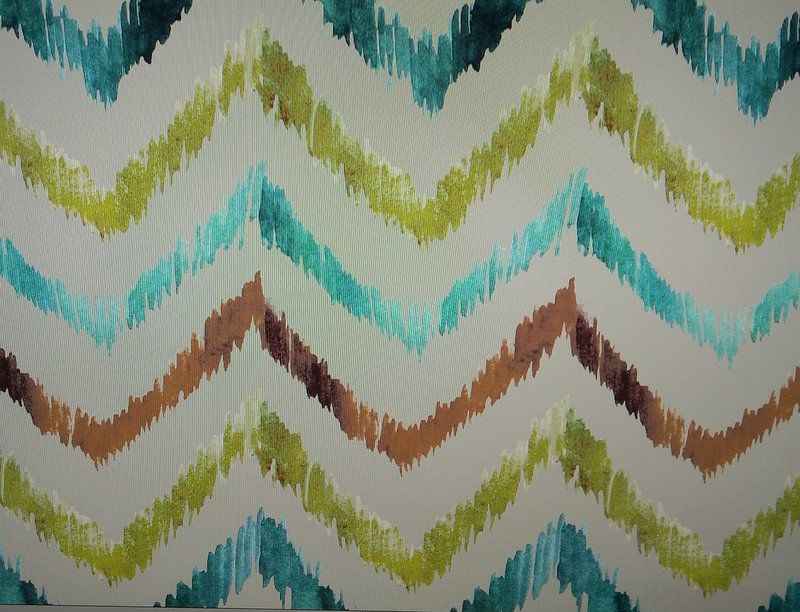 Atrium Tropical Leaf Print Tablecloth – Turquoise