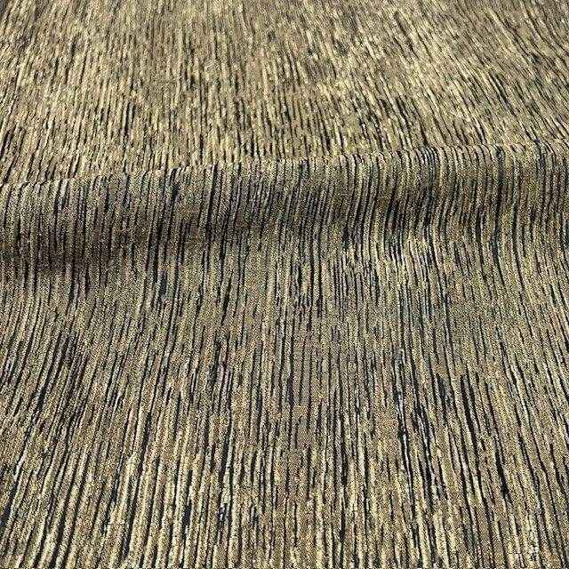 gold-black MOWHAK Jacquard Fabric by the Yard - 115 Inch Wide