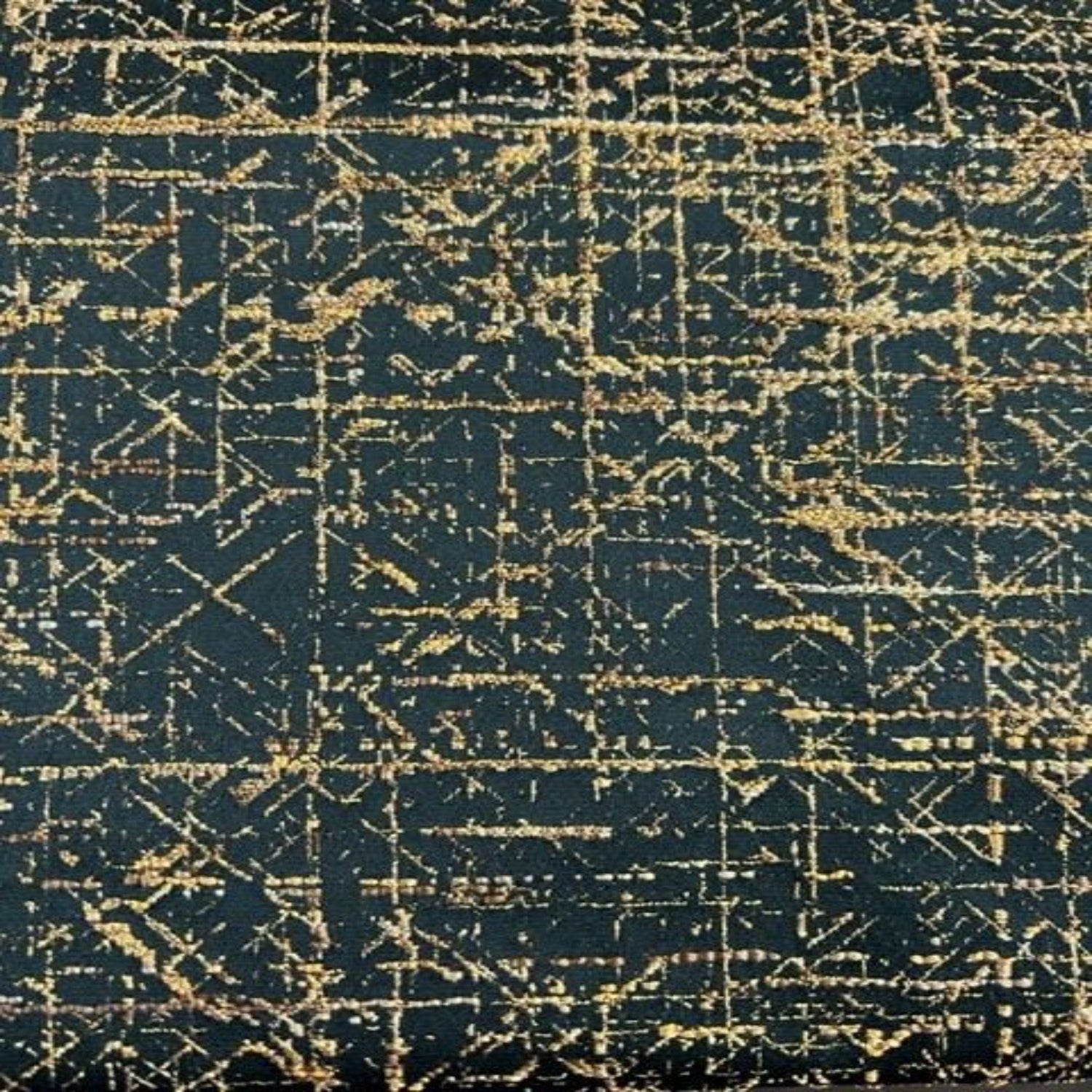 Midnight Mumbai Sparkling Jacquard - Custom Tablecloths