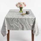 Mahwah White Tablecloth