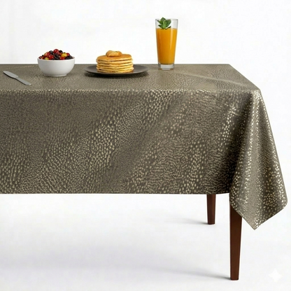 Marisol Jacquard Tablecloth - Mocha