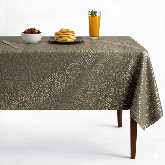 Marisol Jacquard Tablecloth - Mocha