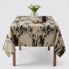 Marmore Gold Black Tablecloth