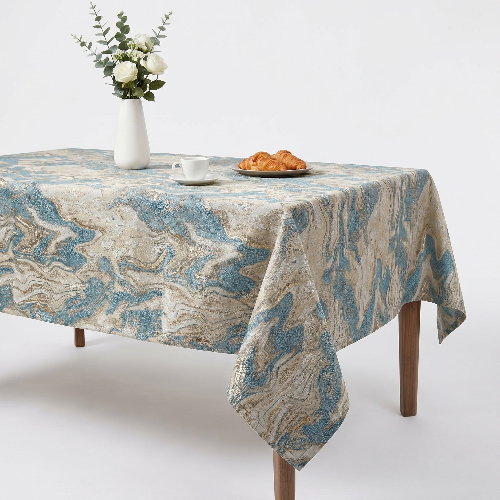 Milano Aqua Tablecloth