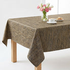 Mowhak Black Silver Tablecloth