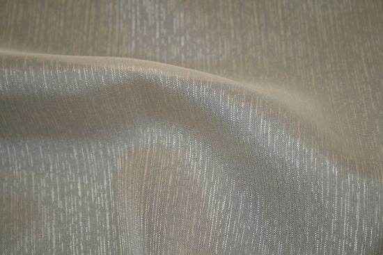 cream NATALI Sheer Fabric by the Yard - 118 Inch Wide