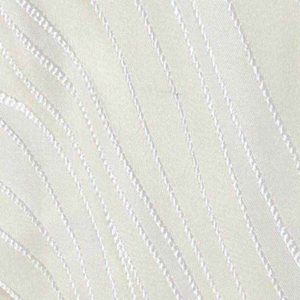 Antique White New Delhi Metallic Flower Jacquard Fabric - 120 Inch. in Width Fabric by the Yard - 120 Inch Wide