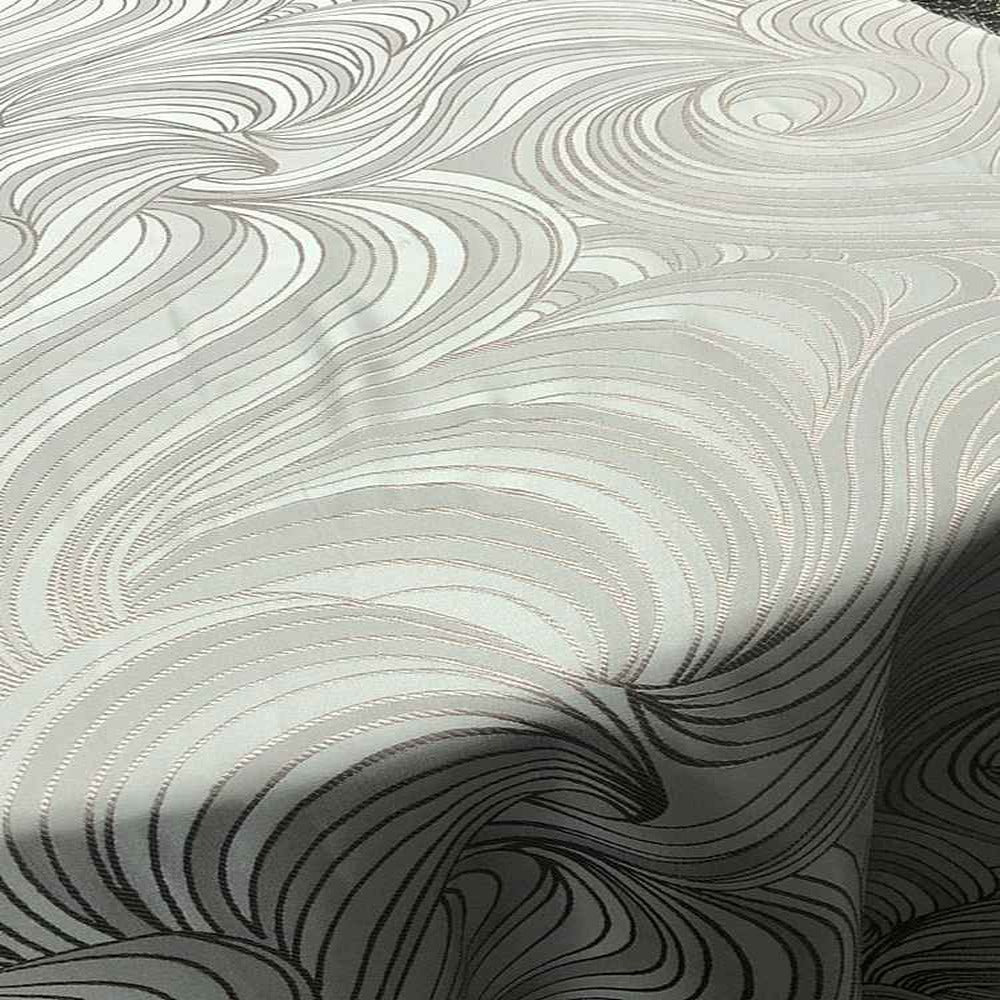 New Delhi Metallic Flower Jacquard - Tablecloth - Blush