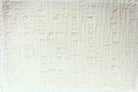 white NOBLE Jacquard Fabric by the Yard - 60 Inch Wide