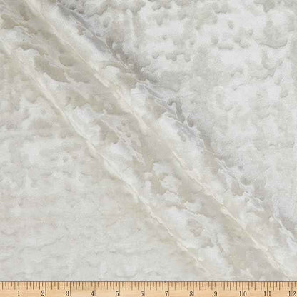 Natural Abstract Crushed Velvet - Custom Tablecloths