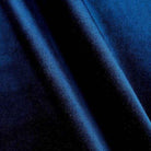 Navy Shiny Velvet Fabric by the Yard - 72 Inch Wide