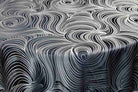 New Delhi Metallic Flower Jacquard - Custom Tablecloths