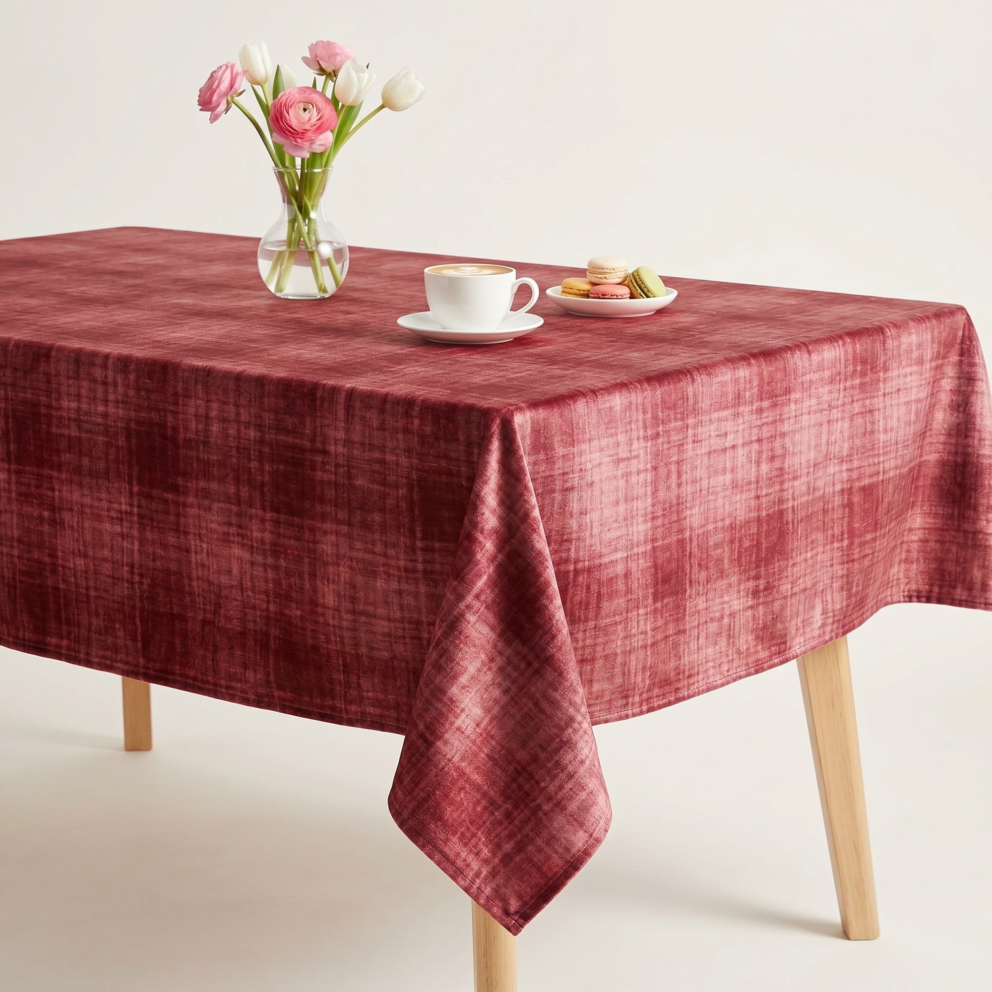 Newport Beach Rose Tablecloth