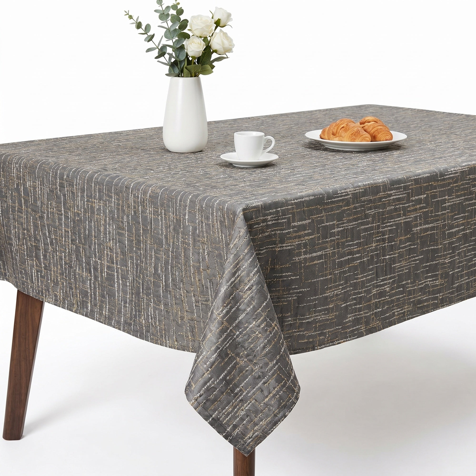 Noble Grey Tablecloth
