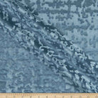 Ocean Abstract Crushed Velvet Fabric by the Yard - 118 Inch Wide