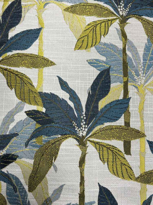 PALMS Jacquard Palm Tree Print - Tablecloth - Natural