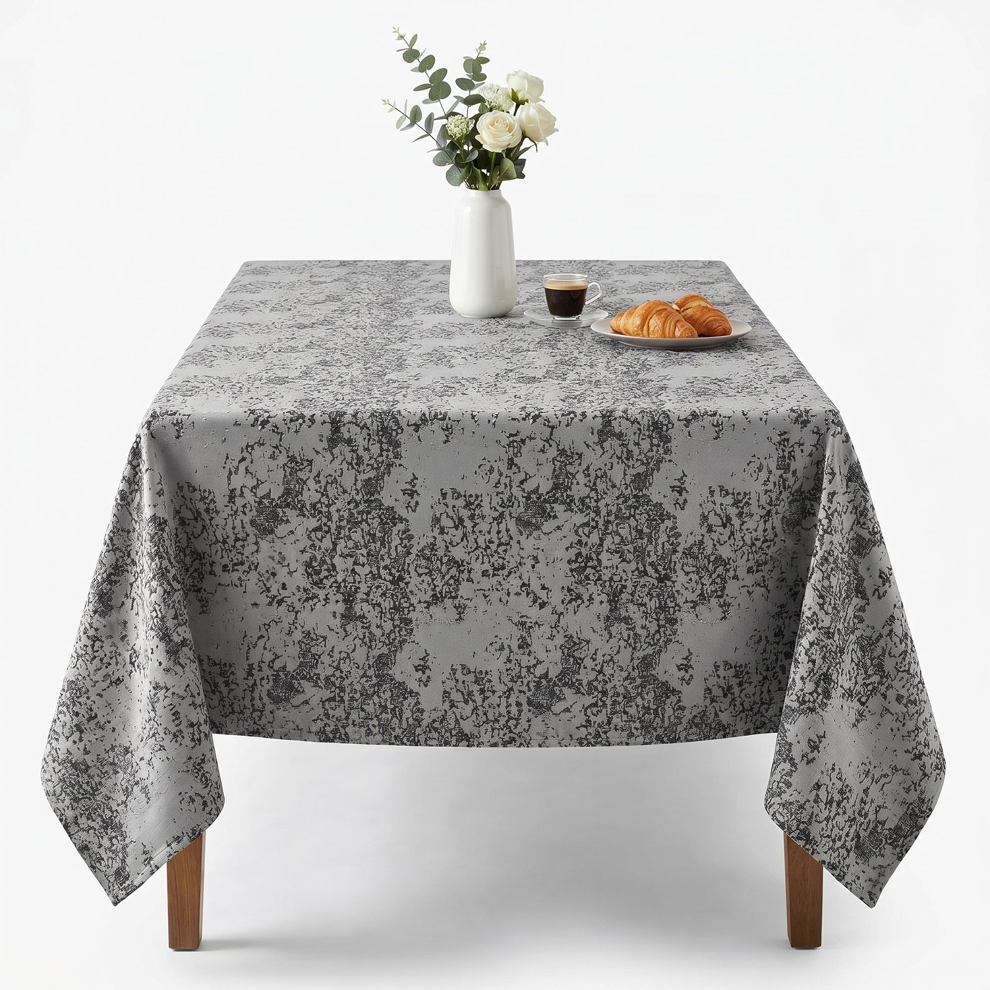 Portland Silver Tablecloth