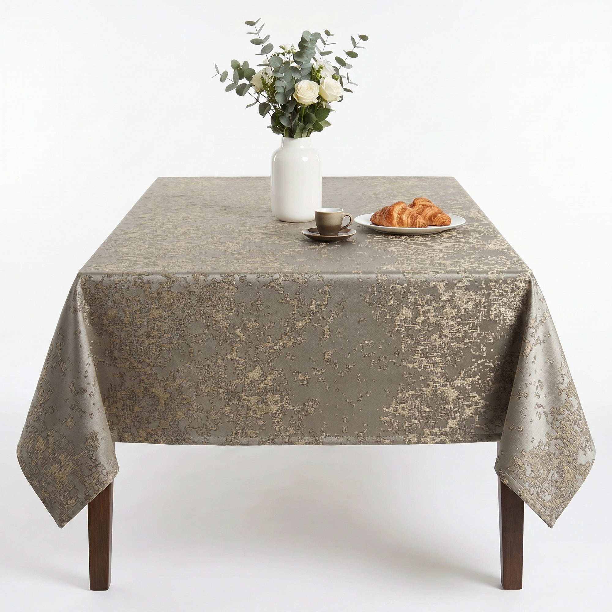 Portland Taupe Tablecloth
